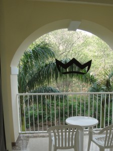 Room balcony at Riu resort