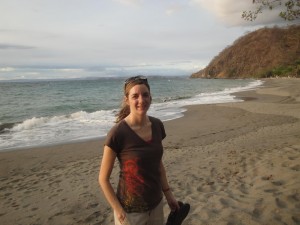 Janie on Riu beach