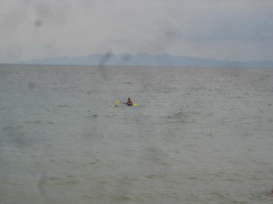 Tim ocean kayaking