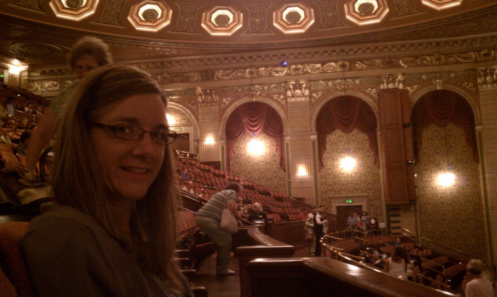 Janie in the Benedum Theater