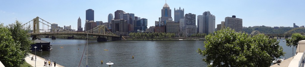 Downtown Pittsburgh panorama