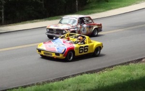 These two cars led their time trial