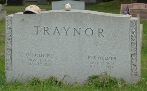 Baseball hall-of-famer, Pie Traynor