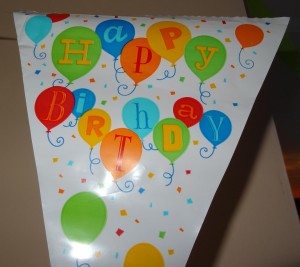 Birthday pennant banner